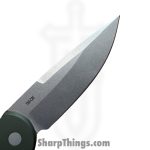 ProTech - TR-3 X1 SW Green - Tactical Response 3 - Automatic Knife - 154CM Stonewash Drop Point - Aluminum - Green - Image 5