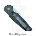 ProTech - TR-3 X1 SW Green - Tactical Response 3 - Automatic Knife - 154CM Stonewash Drop Point - Aluminum - Green - Image 3