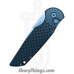 ProTech - TR-3 X1 SW Green - Tactical Response 3 - Automatic Knife - 154CM Stonewash Drop Point - Aluminum - Green - Image 4
