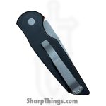 ProTech - TR-3 - Tactical Response 3 - Automatic Knife - 154CM Blasted Drop Point - Aluminum - Black - Image 3