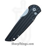 ProTech - TR-3 - Tactical Response 3 - Automatic Knife - 154CM Blasted Drop Point - Aluminum - Black - Image 4