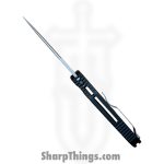 ProTech - TR-3 - Tactical Response 3 - Automatic Knife - 154CM Blasted Drop Point - Aluminum - Black - Image 5