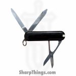 Victorinox - VN062233 - Classic - Folding Knife - Stainless Polished Drop Pont - ABS - Black - Image 5