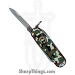 Victorinox - VN0622394 - Classic Camouflage - Folding Knife - Stainless Polished Drop Pont - ABS - Camo