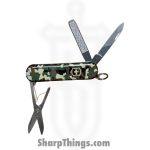 Victorinox - VN0622394 - Classic Camouflage - Folding Knife - Stainless Polished Drop Pont - ABS - Camo - Image 3
