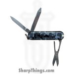 Victorinox - VN06223942 - Classic Navy Camo - Folding Knife - Stainless Polished Drop Pont - ABS - Camo - Image 4