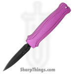 Atomic Knives - WNS-A702-PK - Micro Cali 2 - OTF Auto - D2 Coated Dagger - Aluminum - Pink - Image 2