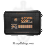 Atomic Knives - WNS-DT01RWD - UltraLite ATOMIC - OTF Auto - D2 Satin Drop Point - Aluminum - Woodgrain - Image 3