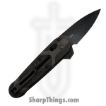 Benchmade - 491BK-261 - Lowden Gold Class - Folding Knife - Damasteel Spear Point - 6AI4V Titanium - Black|Grey|Gold - Image 2