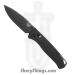 Benchmade - 534BK - Bugout Vapyr - Folding Knife - CPM MagnaCut Coated Drop Point - Aluminum - Black