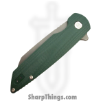 ABW - ABW-M2-G10-GR - Model 2 - Folding Knife - CPM MagnaCut Stonewash Sheepsfoot - G10 - Green - Image 4