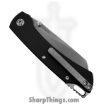 ABW - ABW-M3-AL-BK - Model 3 - Folding Knife - CPM MagnaCut Stonewash Sheepsfoot - Anodized Aluminum - Black - Image 4