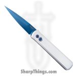 ProTech - BSA26.Godfather.2 - Godfather - Automatic Knife - 154CM Sapphire Stiletto - Aluminum - Silver