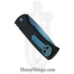 Chaves Knives - CKPTBKSW - Pro-Tech X Chaves Redencion 229 - Automatic Knife - CPM S35VN Stonewash Drop Point - "Key" Milled Aluminum - Black - Image 4