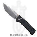 Chaves Knives - CKPTBKSP - Pro-Tech X Chaves Redencion 229 - Automatic Knife - S35VN Sapphire Drop Point - Aluminum - Black