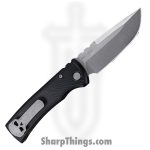 Chaves Knives - CKPTBKSP - Pro-Tech X Chaves Redencion 229 - Automatic Knife - S35VN Sapphire Drop Point - Aluminum - Black - Image 2