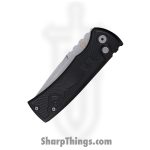 Chaves Knives - CKPTBKSP - Pro-Tech X Chaves Redencion 229 - Automatic Knife - S35VN Sapphire Drop Point - Aluminum - Black - Image 3