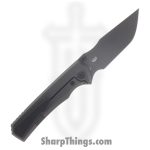 Chaves Knives - CKRLARISON - Sam Tran X Chaves Red Label Arison Street - Folding Knife - M390 Stonewash Drop Point - Titanium - Natural - Image 2