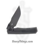 Chaves Knives - CKRLARISON - Sam Tran X Chaves Red Label Arison Street - Folding Knife - M390 Stonewash Drop Point - Titanium - Natural - Image 4