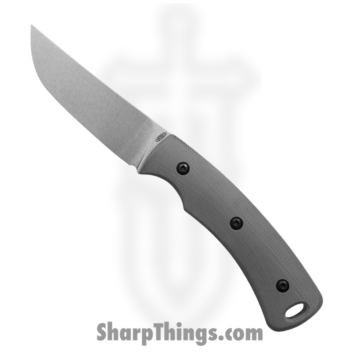 DLR-TAG-G10-SL-GRY_1.jpg TRM - DLR-TAG-G10-SL-GRY - Tagalong - Fixed Blade Knife - CPM MagnaCut Stonewash Clip Point - G10 - Slate Gray - Image 1