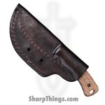 TRM - DLR-TAG-MIC-BLP - Tagalong - Fixed Blade Knife - CPM MagnaCut Stonewash Clip Point - Micarta - Burlap - Image 3