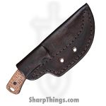TRM - DLR-TAG-MIC-BLP - Tagalong - Fixed Blade Knife - CPM MagnaCut Stonewash Clip Point - Micarta - Burlap - Image 4