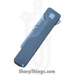 Exceed Designs - ED-TiRANTsculpt - TiRant Ultra Utility Knife w/ HotSwap Blade Replacements - Assisted Open Knife - D2 Stonewash Razor - 6AL 4V Grade 5 Titanium - Natural - Image 13