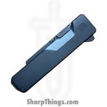 Exceed Designs - ED-TiRANTstd - TiRant Ultra Utility Knife w/ HotSwap Blade Replacements - Assisted Open Knife - D2 Coated Razor - 6AL 4V Grade 5 Titanium - Black - Image 9