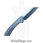 Gecko Customz KW - GCPICTV2SW - Pictus V2 XL - Folding Knife - CPM S90V Satin Wharncliffe - Titanium - Natural