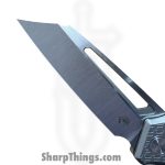 Gecko Customz KW - GCPICTV2SW - Pictus V2 XL - Folding Knife - CPM S90V Satin Wharncliffe - Titanium - Natural - Image 4