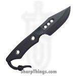 Heretic Knives - H065-6A-BLK/G10 - Kobold - Fixed Blade Knife - CPM MagnaCut Coated Bowie - G10 - Black - Image 2