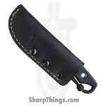 Heretic Knives - H065-6A-BLK/G10 - Kobold - Fixed Blade Knife - CPM MagnaCut Coated Bowie - G10 - Black - Image 3