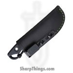 Heretic Knives - H065-6A-BLK/G10 - Kobold - Fixed Blade Knife - CPM MagnaCut Coated Bowie - G10 - Black - Image 4