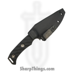 Half Face Blades - HFB6260A - Ishi - Fixed Blade Knife - S45VN Acid Etched Spear Point - G10 - Black - Image 5