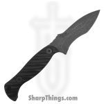Half Face Blades - HFB6260G - Extremis MK1 - Fixed Blade Knife - S45VN Coated Spear Point - G10 - Black - Image 2