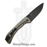 Half Face Blades - HFB6260J - Cav Folder - Folding Knife - CPM MagnaCut Coated Drop Point - G10 - Camo - Image 2