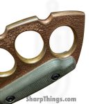 Johnny Mayhem - JM0626_D - Kitsune 1/4" - Copper|G10 - Copper|Green - Image 4