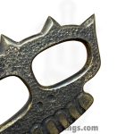Johnny Mayhem - JM0626_F - Deaths Head 3/8" - Brass - Brass|Black - Image 3