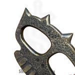 Johnny Mayhem - JM0626_F - Deaths Head 3/8" - Brass - Brass|Black - Image 4
