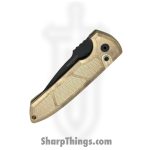 ProTech - LG3136 - Rockeye - Automatic Knife - CPM MagnaCut Coated Drop Point - Textured AlBronze - Bronze - Image 3