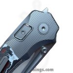 N.U.M.B. Knifeworks - NKW-N7Molten - N7 The Cantilever - Folding Knife - S90V Satin Sheepsfoot - Carbon Fiber - Molten - Image 7