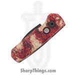 ProTech - R5303-CTC - Runt - Automatic Knife - CPM MagnaCut Coated Wharncliffe - Aluminum - Crimson Tiger Camo - Image 3