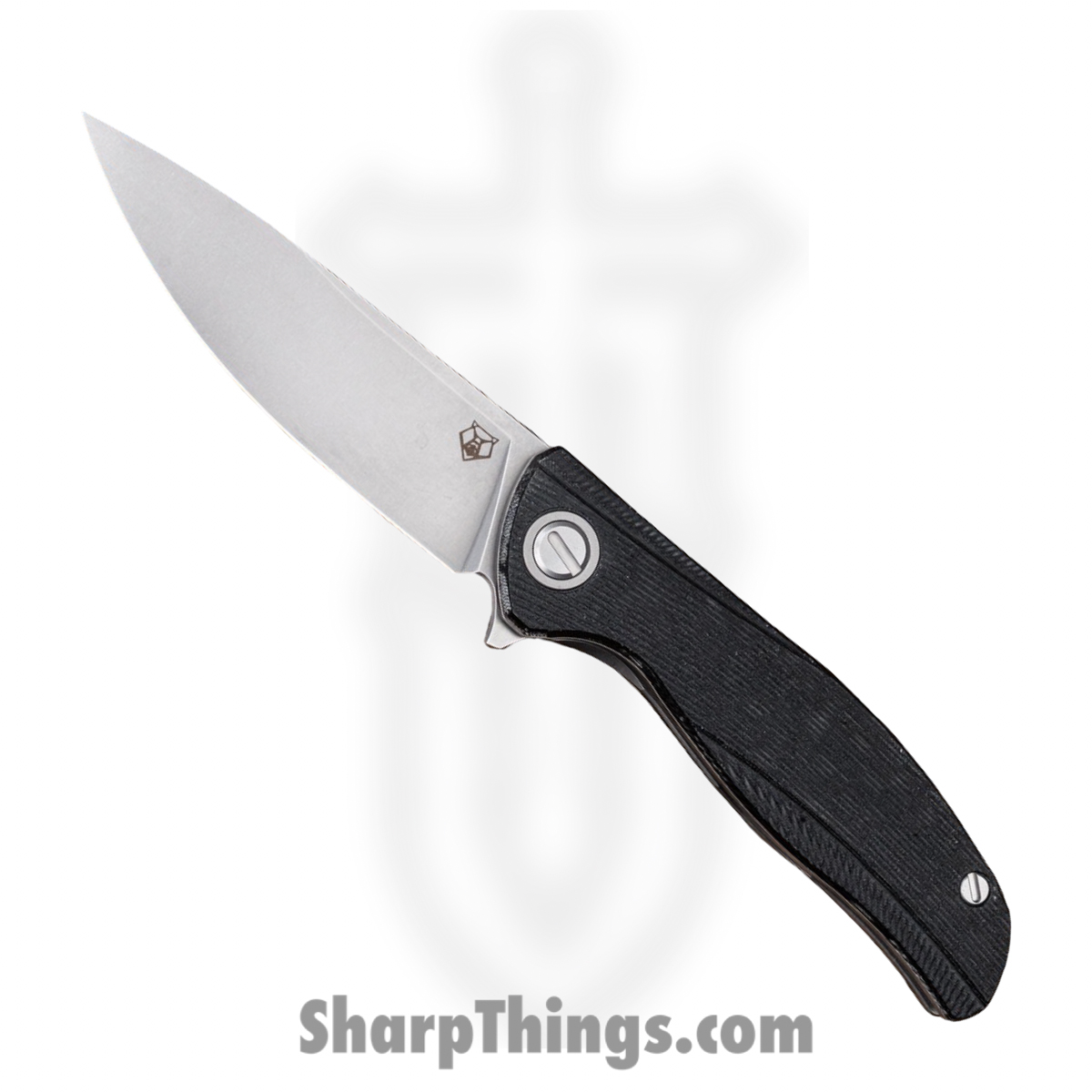 SHI-URS-F95-BLKM_1.jpg Shirogorov Knives - SHI-URS-F95-BLKM - Ursus F95 - Folding Knife - ELMAX Stonewash Drop Point - Micarta - Black - Image 1