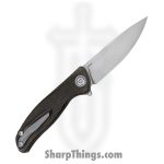 Shirogorov Knives - SHI-URS-F95-GRNM - Ursus F95 - Folding Knife - ELMAX Stonewash Drop Point - Micarta - Green - Image 2