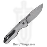 ProTech - SYNAPSE2.BS26.003 - Vero Synapse 2 - Automatic Knife - CPM MagnaMax Acid Wash Drop Point - 17-4 Steel - Natural - Image 2