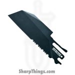 Exceed Designs - Tirandbld3 - TiRant Ultra HotSwap Full Length Blade Replacement - D2 Coated Wharncliffe P/S - Black