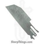 Exceed Designs - Tirandbld6 - TiRant Ultra HotSwap Full Length Blade Replacement - D2 Stonewash Wharncliffe - Natural