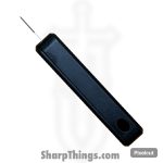 Rivery MFG - ZERO-M-OTF-F-6061-BK - Zero File Utility - Assisted Open Knife - Satin Razor - Aluminum - Black - Image 3