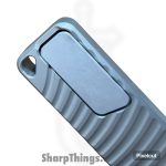 Rivery MFG - ZGO-OTF-U-6061-GY - Zero G Original Utility - Assisted Open Knife - Satin Razor - Aluminum - Gray - Image 7