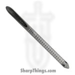 Microtech - 112M-10 - TAC P Mini - 410 SS Stonewash Hollow Spike - 410 SS - Natural